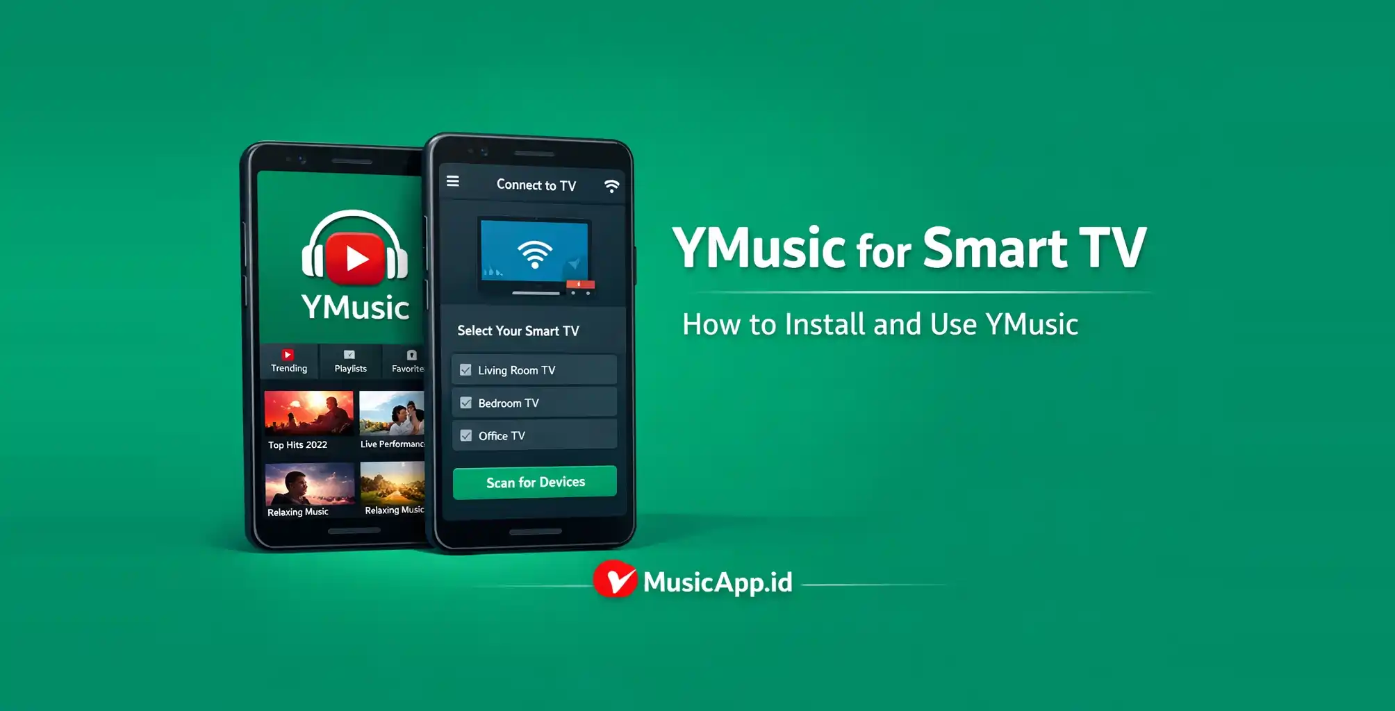 YMusic para Smart TV: Cómo instalar y usar YMusic